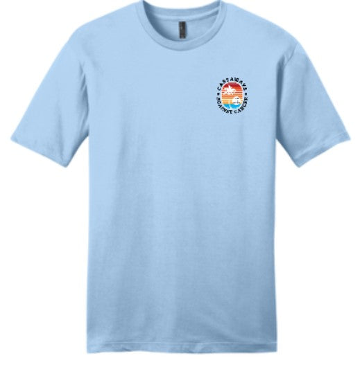 Castaways Against Cancer T-Shirt - Ice Blue