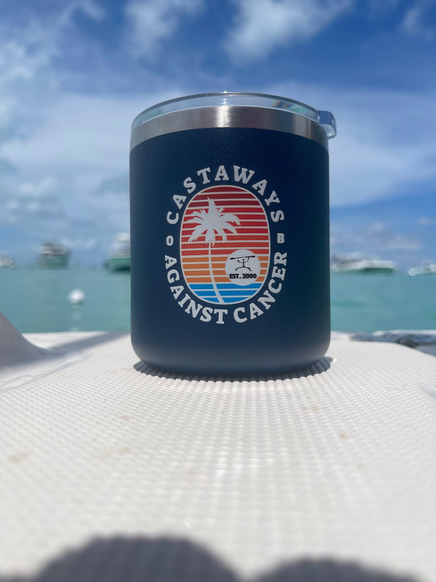 Tumbler - 12oz Lowball - Matte Navy